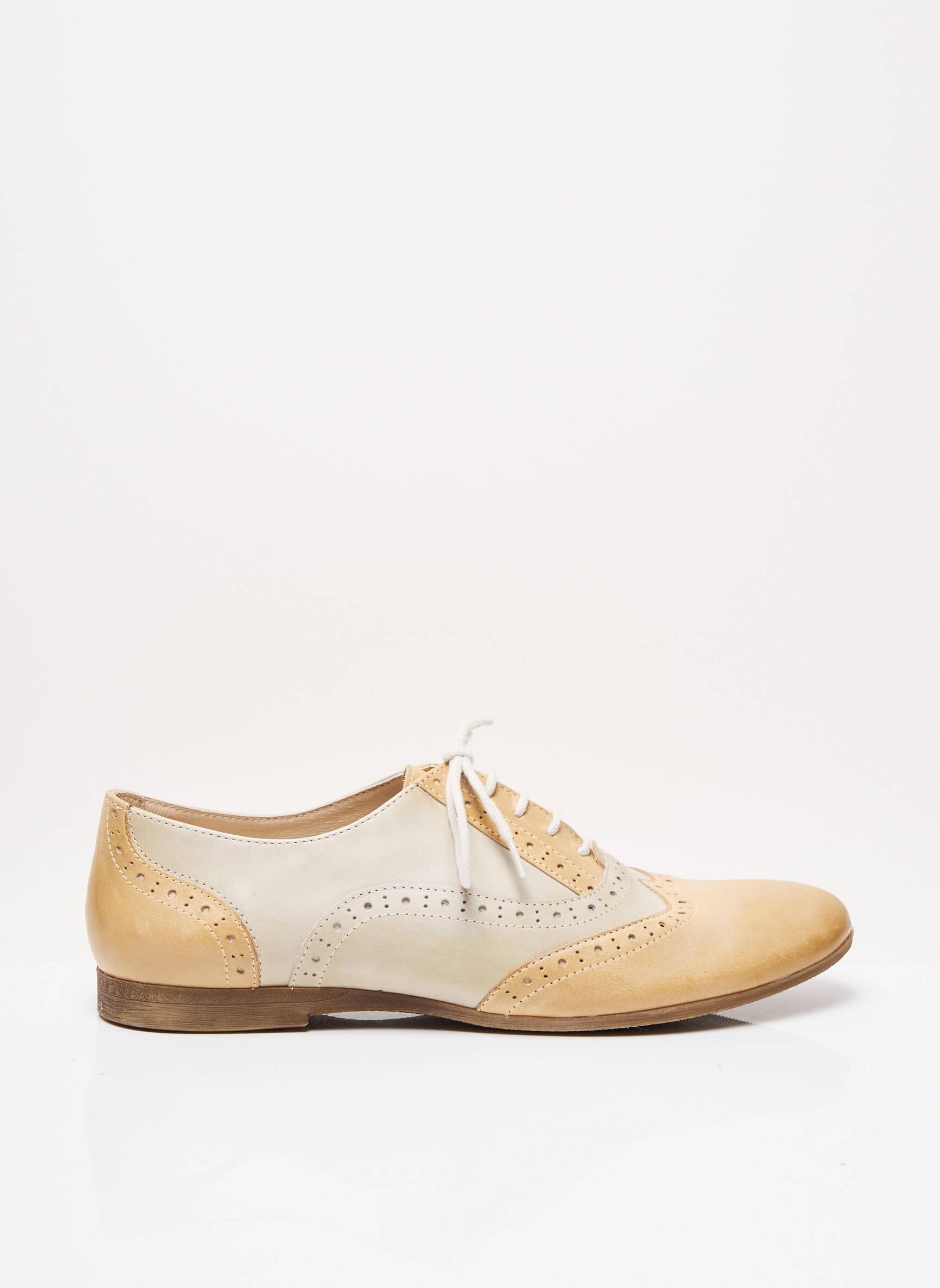 Zokka Derby Femme couleur beige
