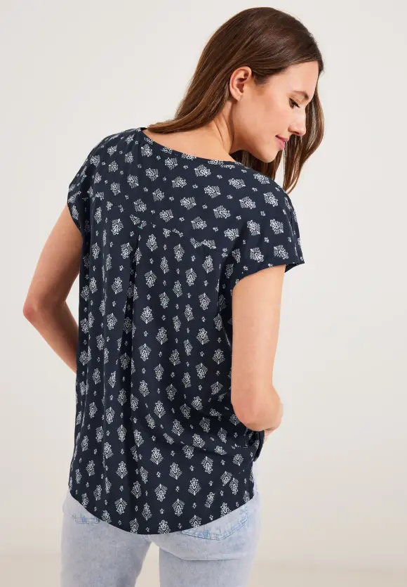 CECIL Bluse mit Minimalprint