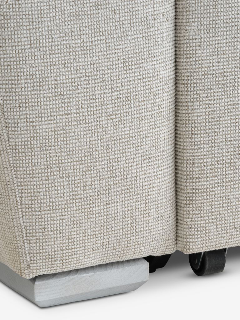 VEJLBY Sovesofa med sjeselong VEJLBY lett sand