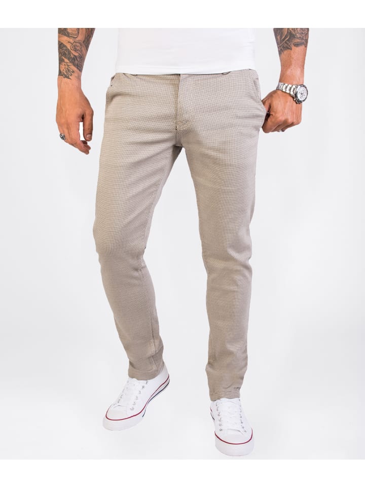 Rock Creek Stoffhose in Beige günstig kaufen