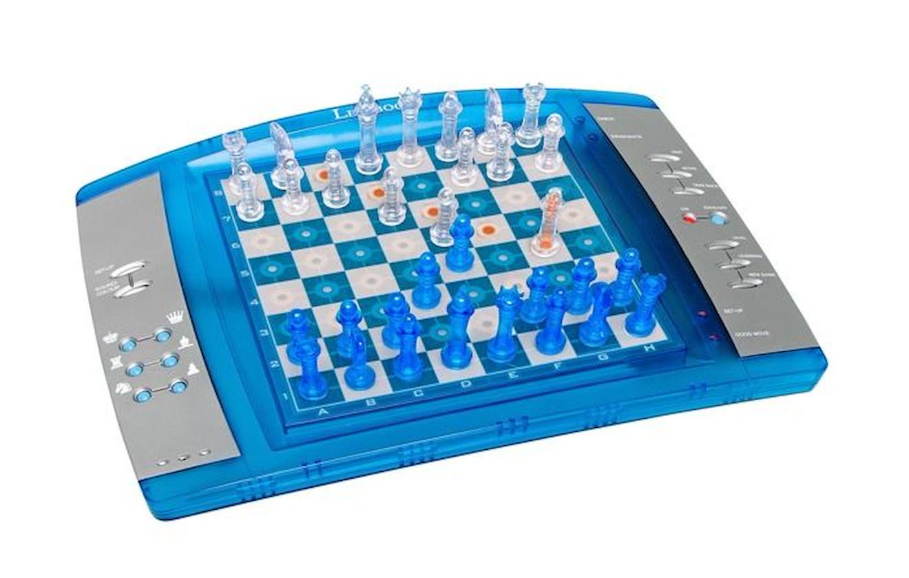 ChessLight® Jeu d'échecs électronique lumineux bleu