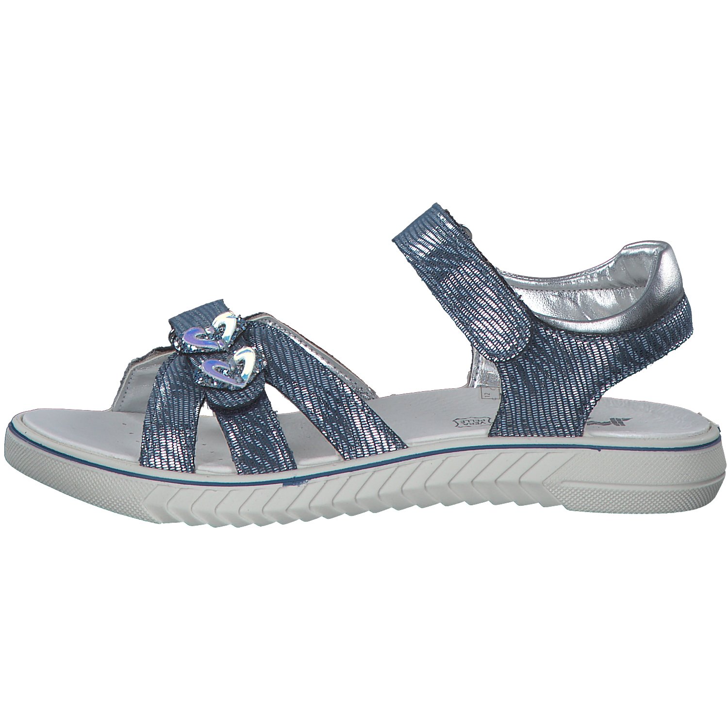 IMAC 581361, Sandaletten, Kinder, jeansblau/silber