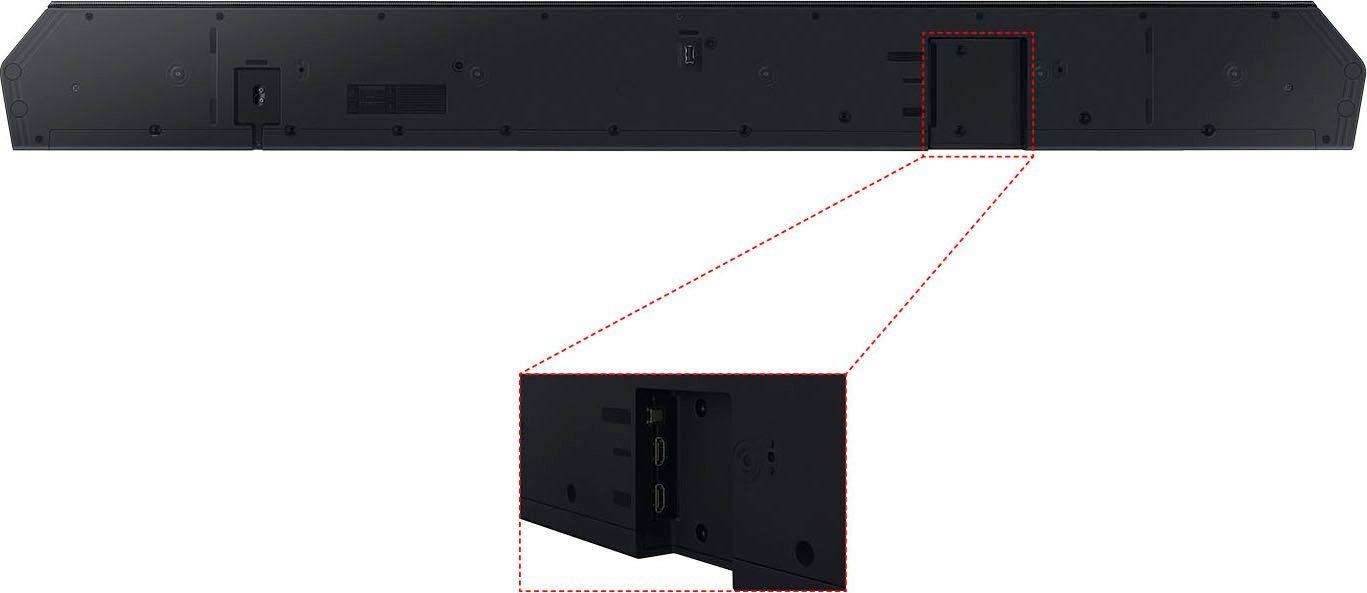 Samsung HW-Q935GC Soundbar (540 W, Gratis dazu: 48 Mon. Garantie im Wert von 39,99€, 9.1.4-SurroundSound)