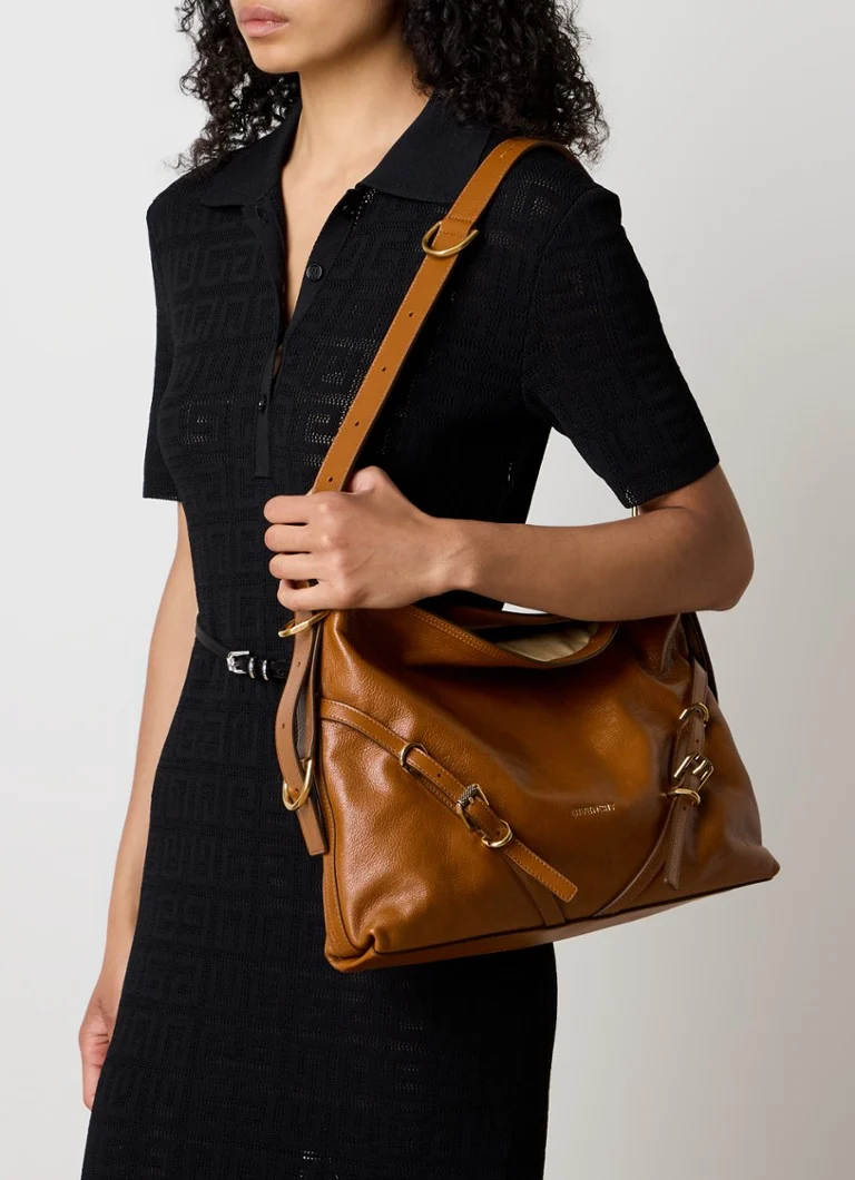 Givenchy Voyou μεσαίου μεγέθους δερμάτινη τσάντα ώμου