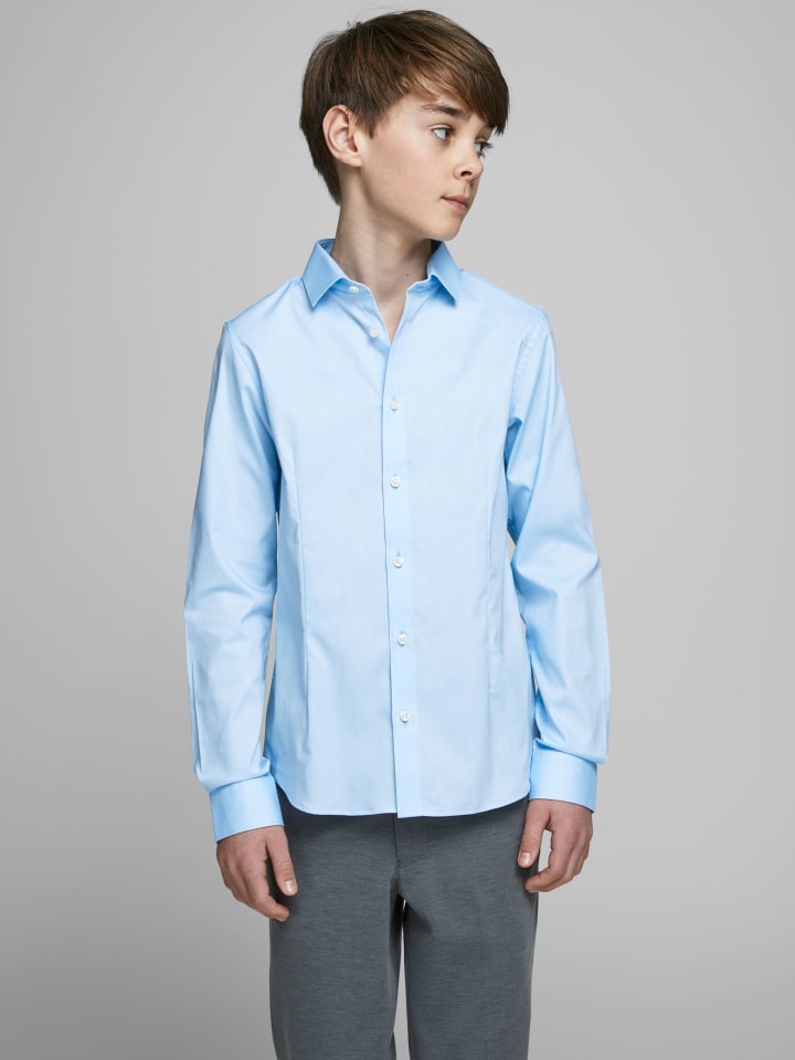 JACK & JONES Junior Hemd in cashmere blue günstig kaufen