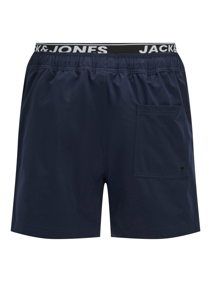 JACK & JONES Junior Badeshorts JPSTMAUI JJSWIM DB WB AKM JNR in navy blazer günstig kaufen