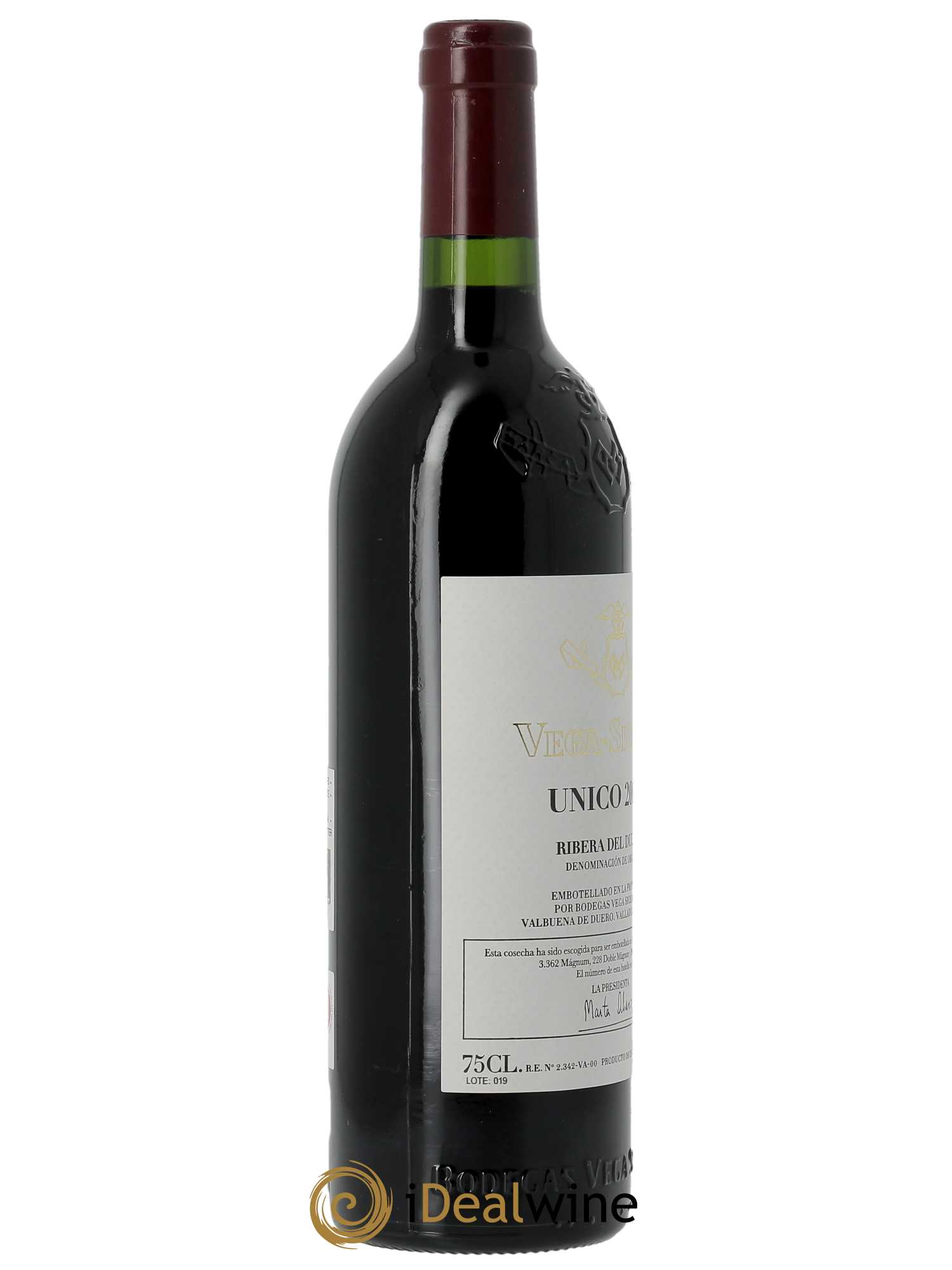 Ribera Del Duero DO Vega Sicilia Unico Famille Alvarez (CBO à partir de 3 bts) 2010 - Lot de 1 Bouteille