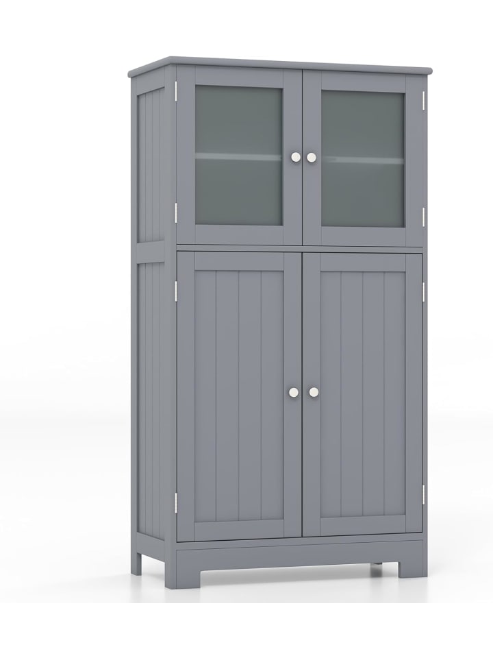 COSTWAY Badezimmerschrank in Grau günstig kaufen onesize
