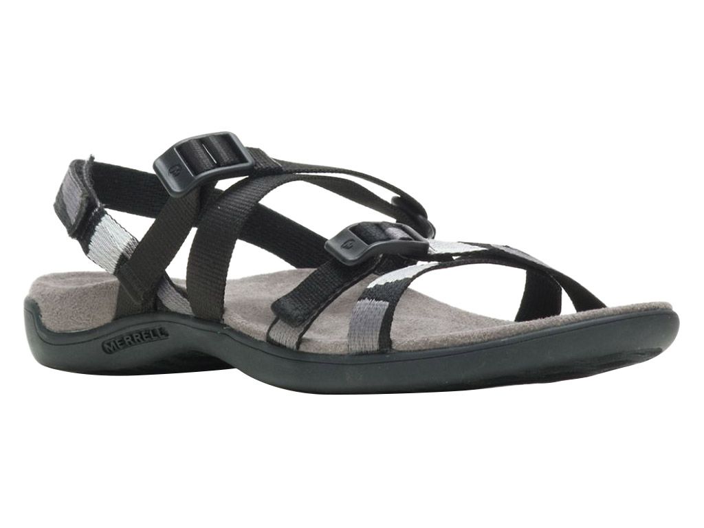 Merrell District 3 Backstrap Web Black Damen Sandalen