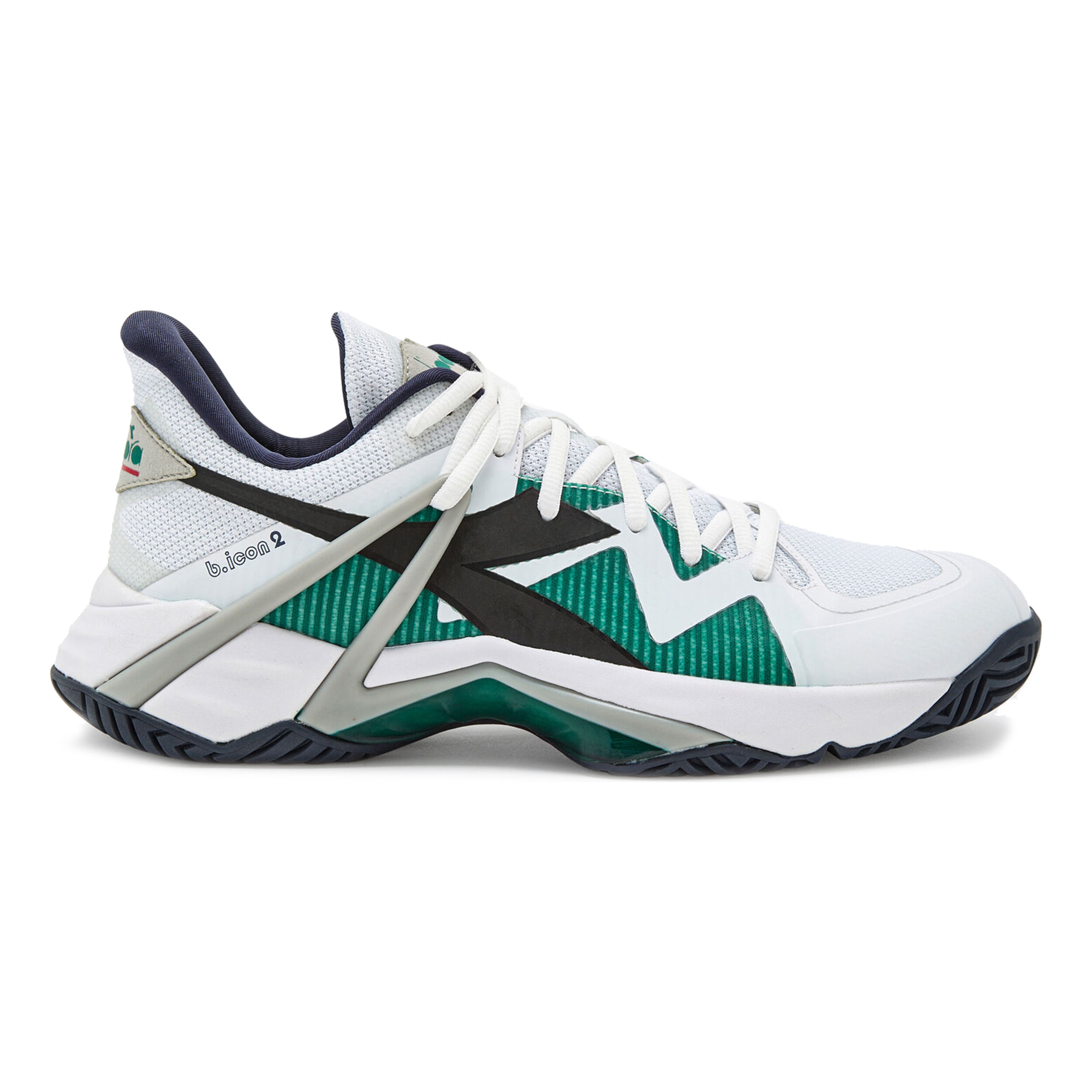 B.Icon 2 Sandplatzschuh Herren - Weiß, Grün