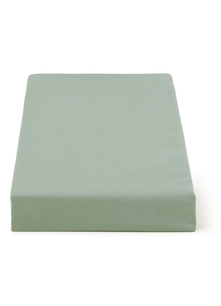 BeddingHouse Dutch Design -muotoiltu lakana luomupuuvillasekoitteesta, kulman korkeus 28 cm