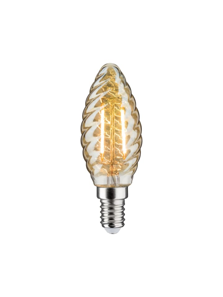 paulmann Vintage Edition Standard 230V LED Kerze gedrehtes Glas F günstig kaufen onesize