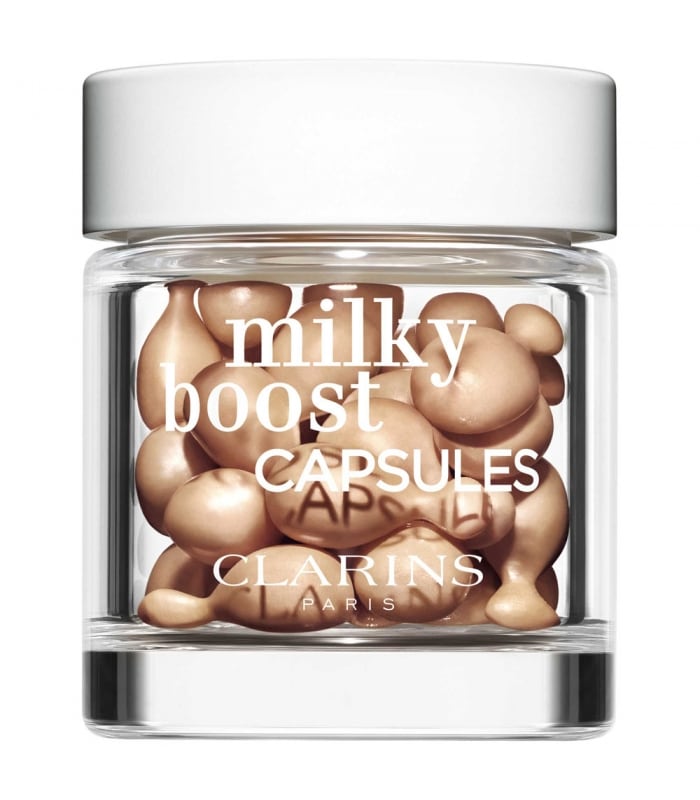 Clarins-MILKY BOOST CAPSULES-Eclat et nutrition 94% d’ingrédients d’origine naturelle