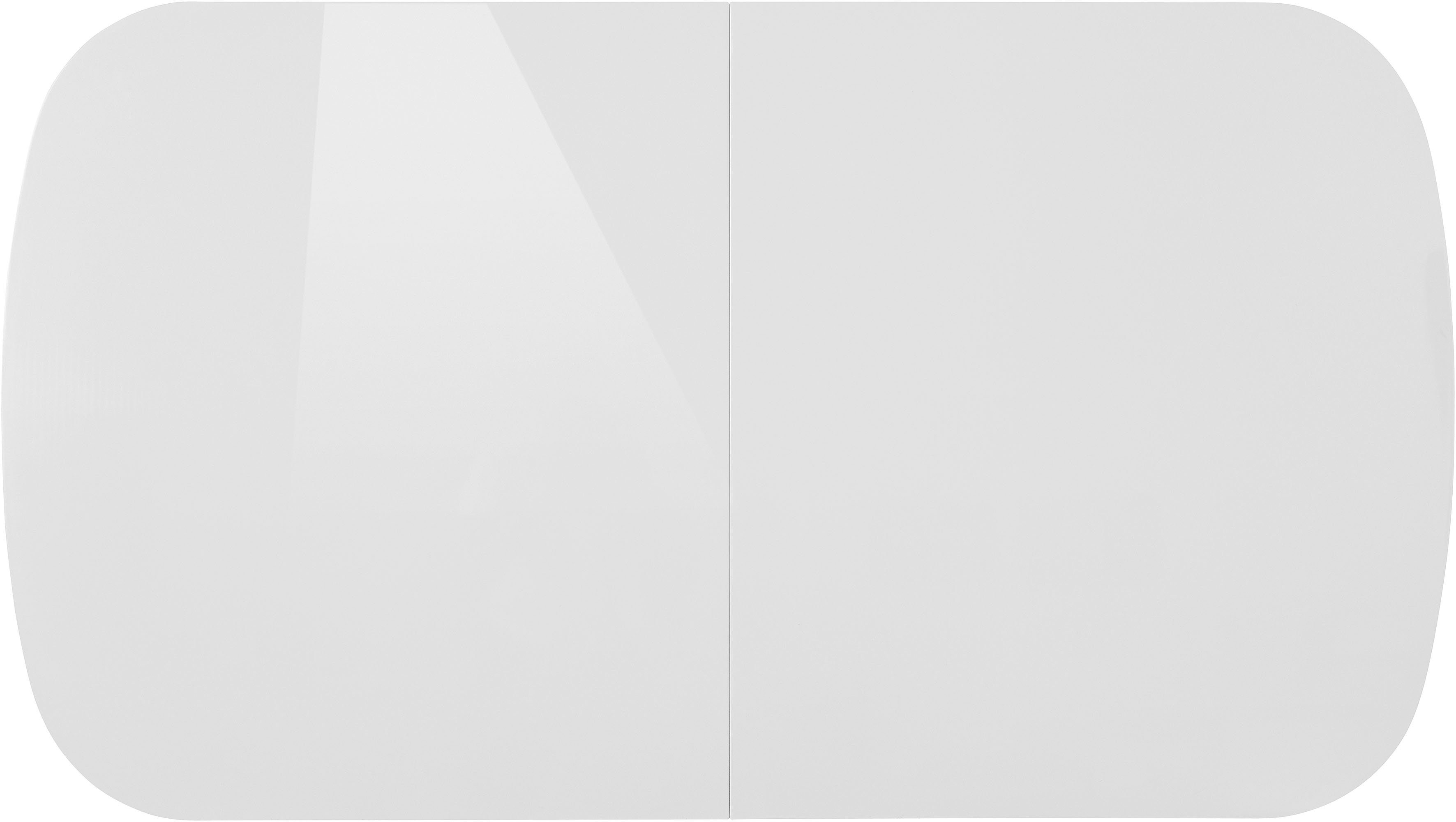 INOSIGN Esstisch Nia, inklusive Einlegeplatte, mit einer Hochglanz-Optik, Breite 160-200 cm