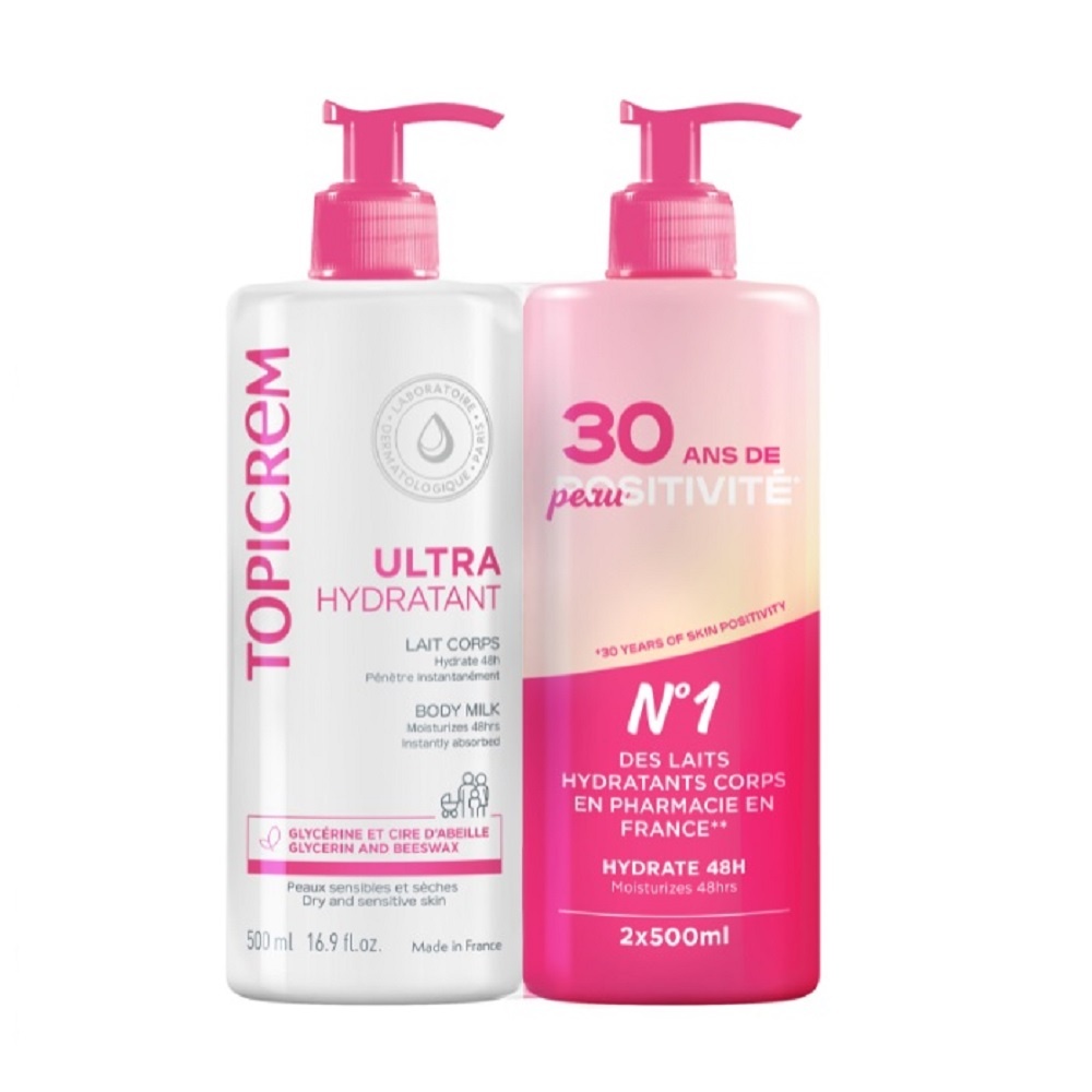 topicrem Ultra Hydratant Lait Corps Duo Lait Corps