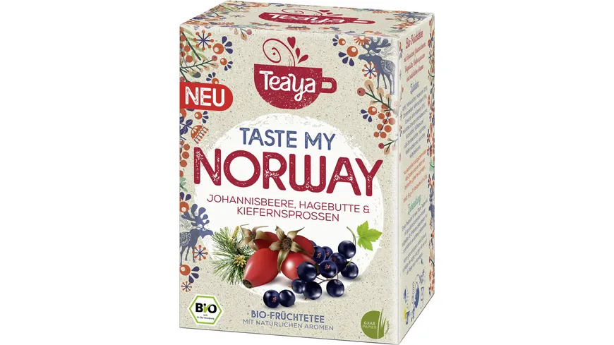 Teaya Bio-Früchtetee Taste my Norway 34 g