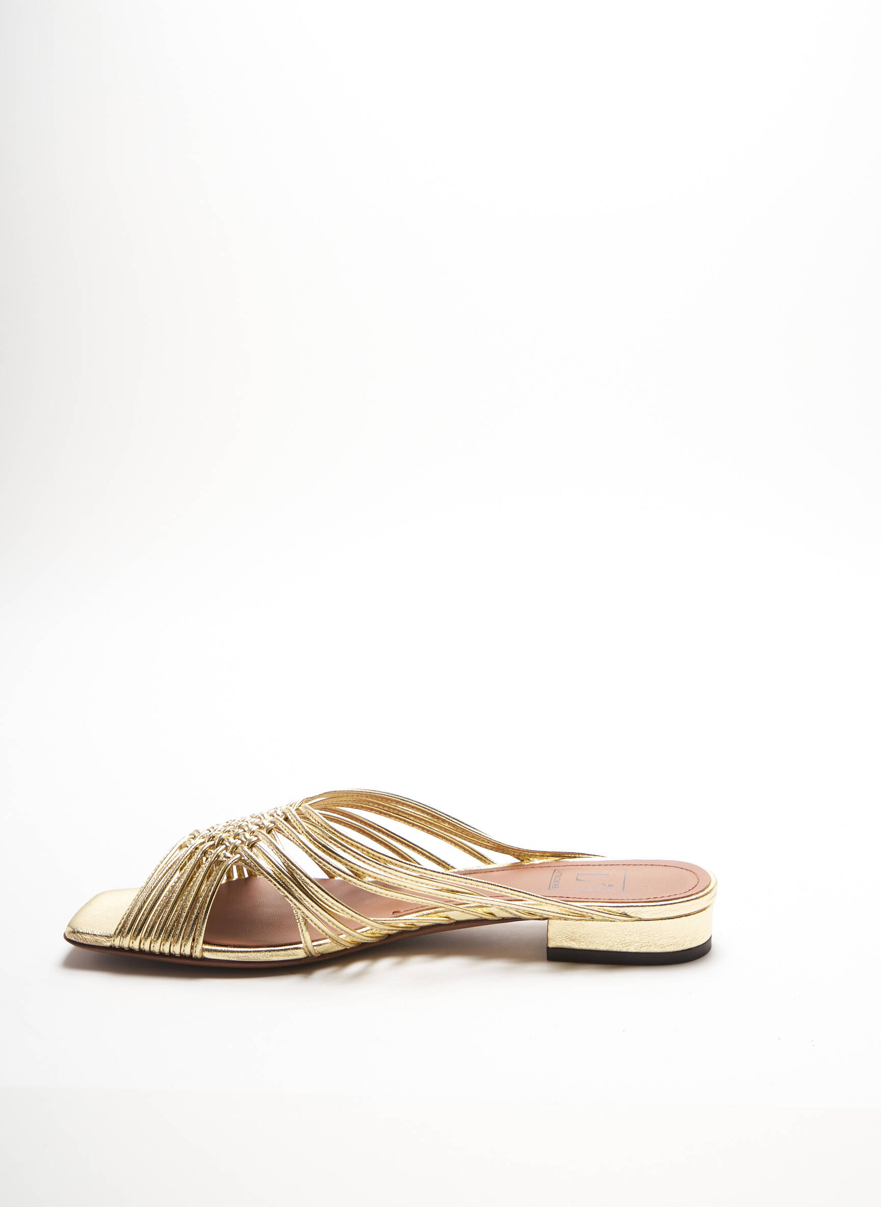 L Autre Chose Sandales Nu Pieds Femme couleur jaune
