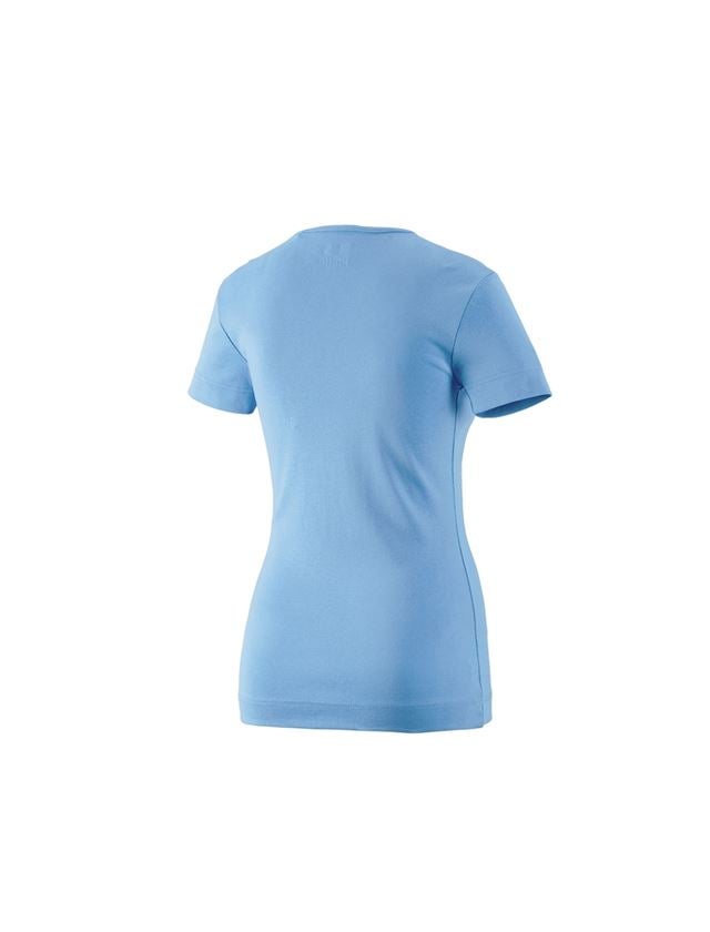 e.s. T-Shirt cotton V-Neck, Damen