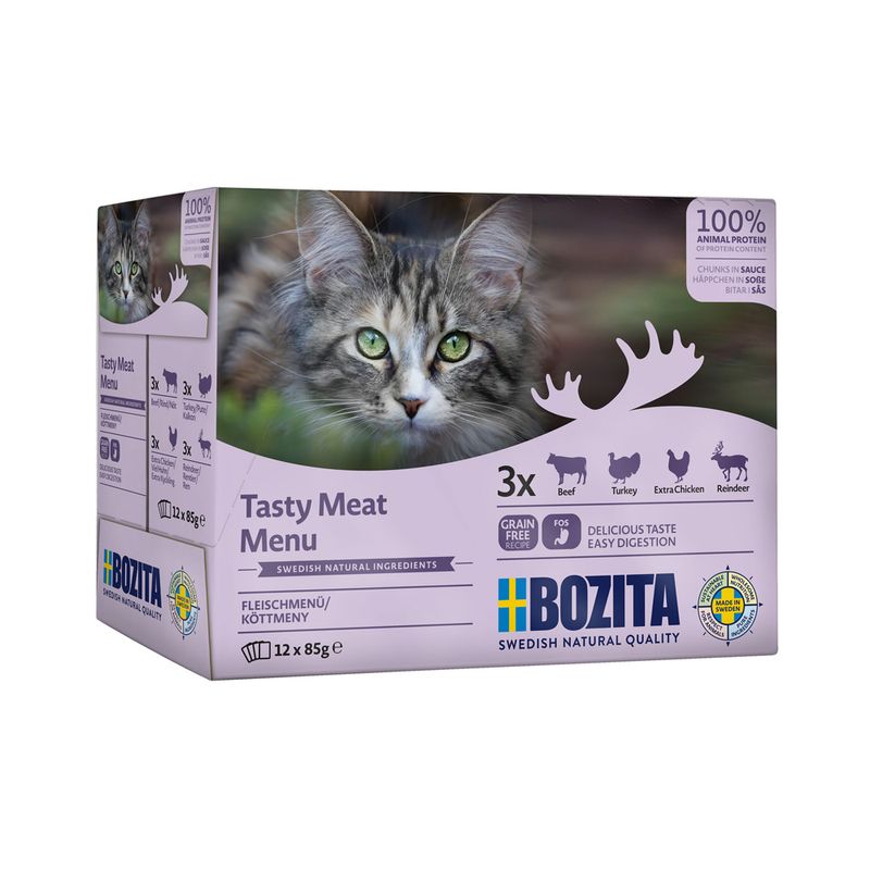 Sparpaket Bozita Häppchen in Soße Pouch 24 x 85 g