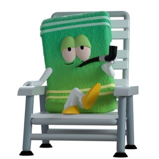Youtooz: South Park Vinyl Figur - St. Patrick's Day Towelie