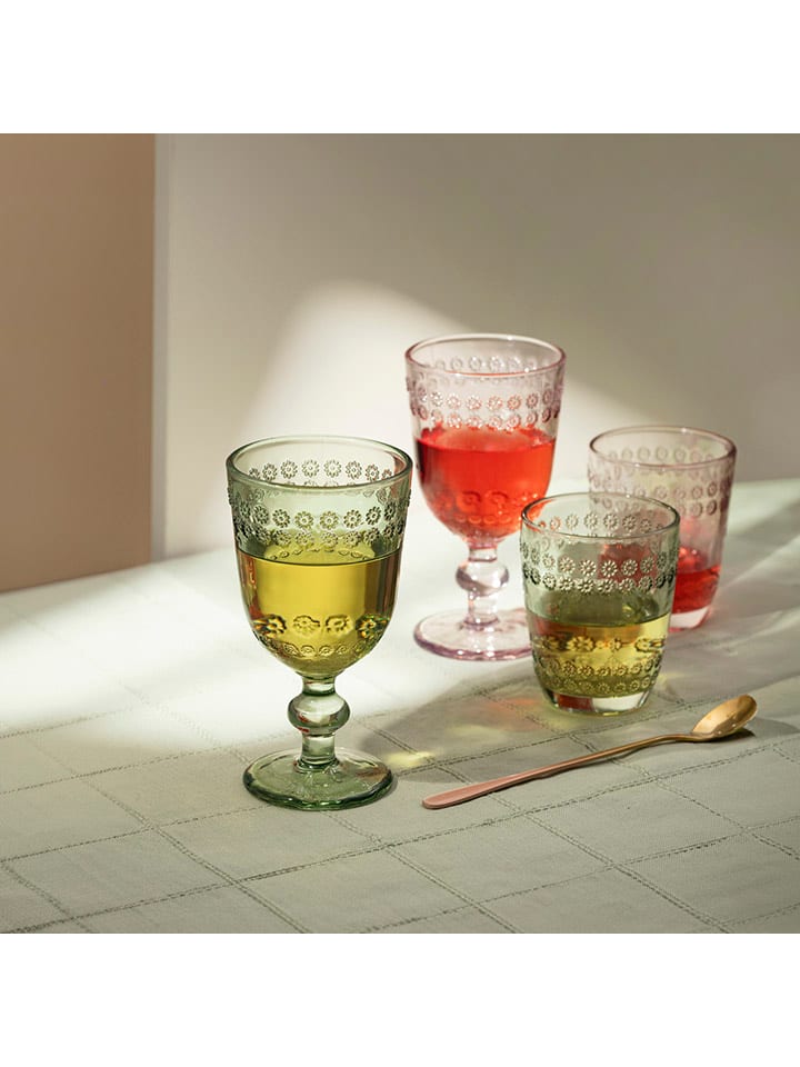 Homla Stielglas ''Erba'' in Grün - 280 ml günstig kaufen onesize