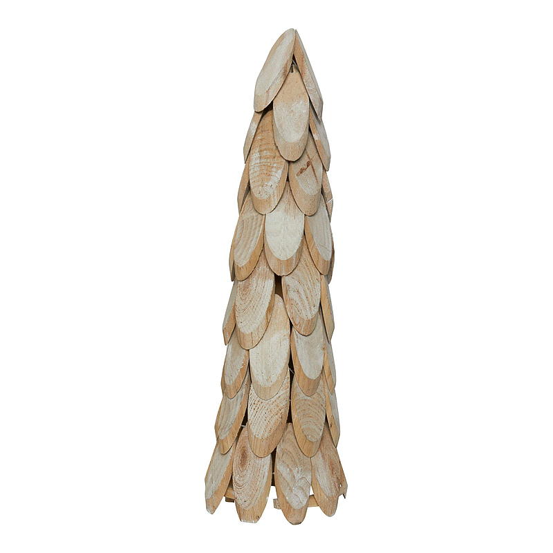 Home Dekortre h 42 cm natur