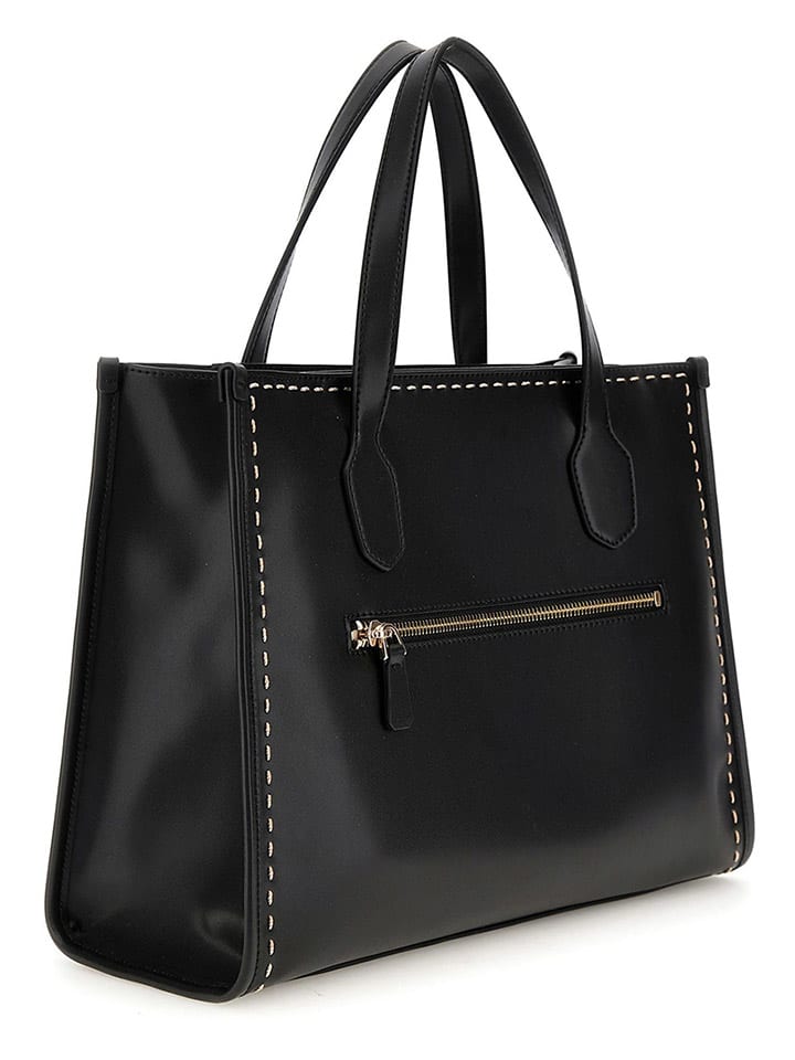 Guess Henkeltasche in Schwarz - (B)25 x (H)33 x (T)12 cm günstig kaufen onesize