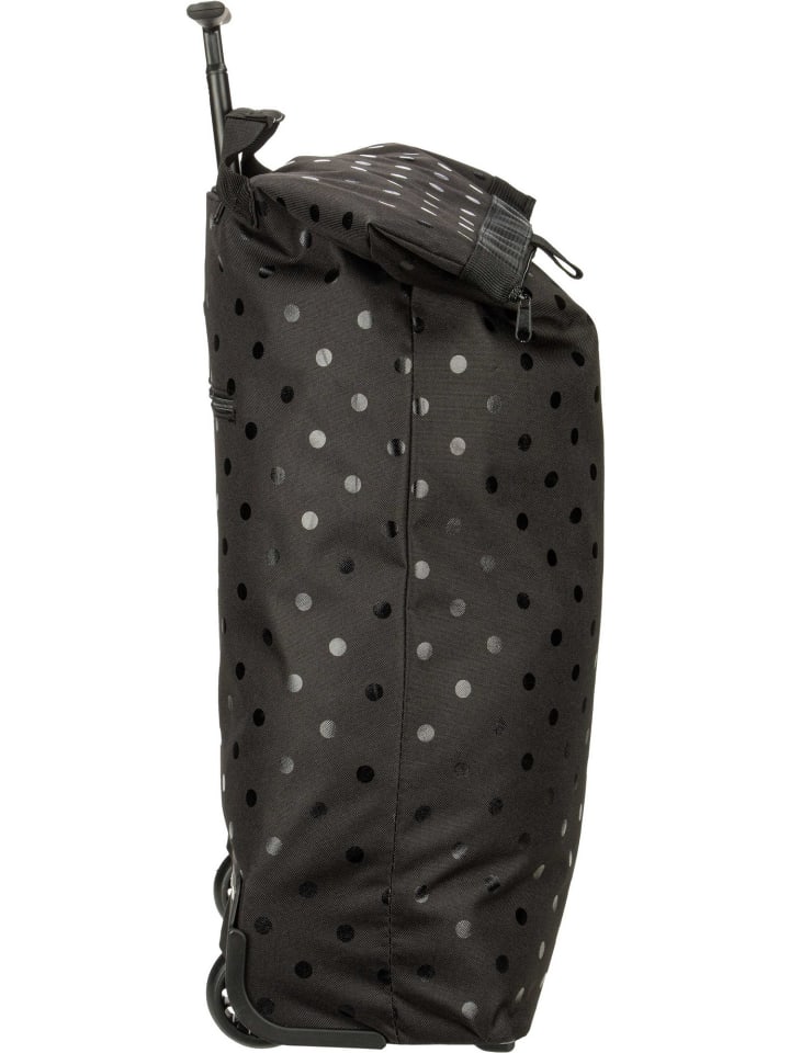 Reisenthel Einkaufstasche trolley M in Glossy Dots Black günstig kaufen onesize