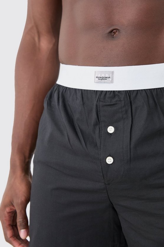 Boxershorts mit Man-Etikett