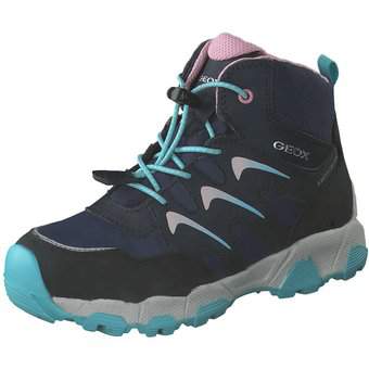 Geox J Magnetar Girl Bootie in blau