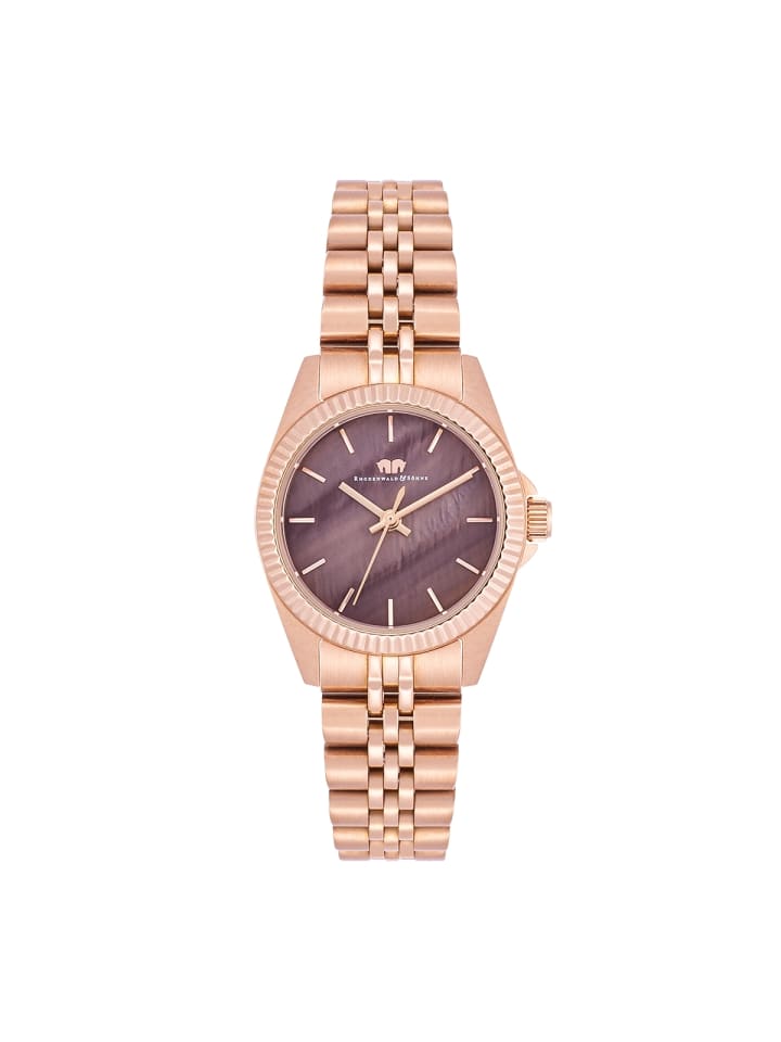 Rhodenwald & Söhne Damen Quarzuhr roségold Edelstahl roségold in roségold günstig kaufen 21 cm