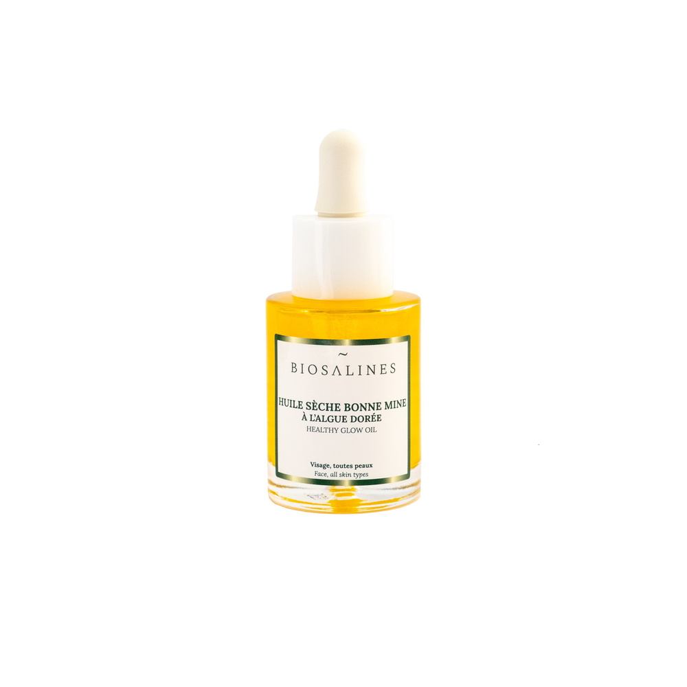 biosalines ocean beauty Huile Sèche Bonne Mine à l’Algue Dorée serum visage