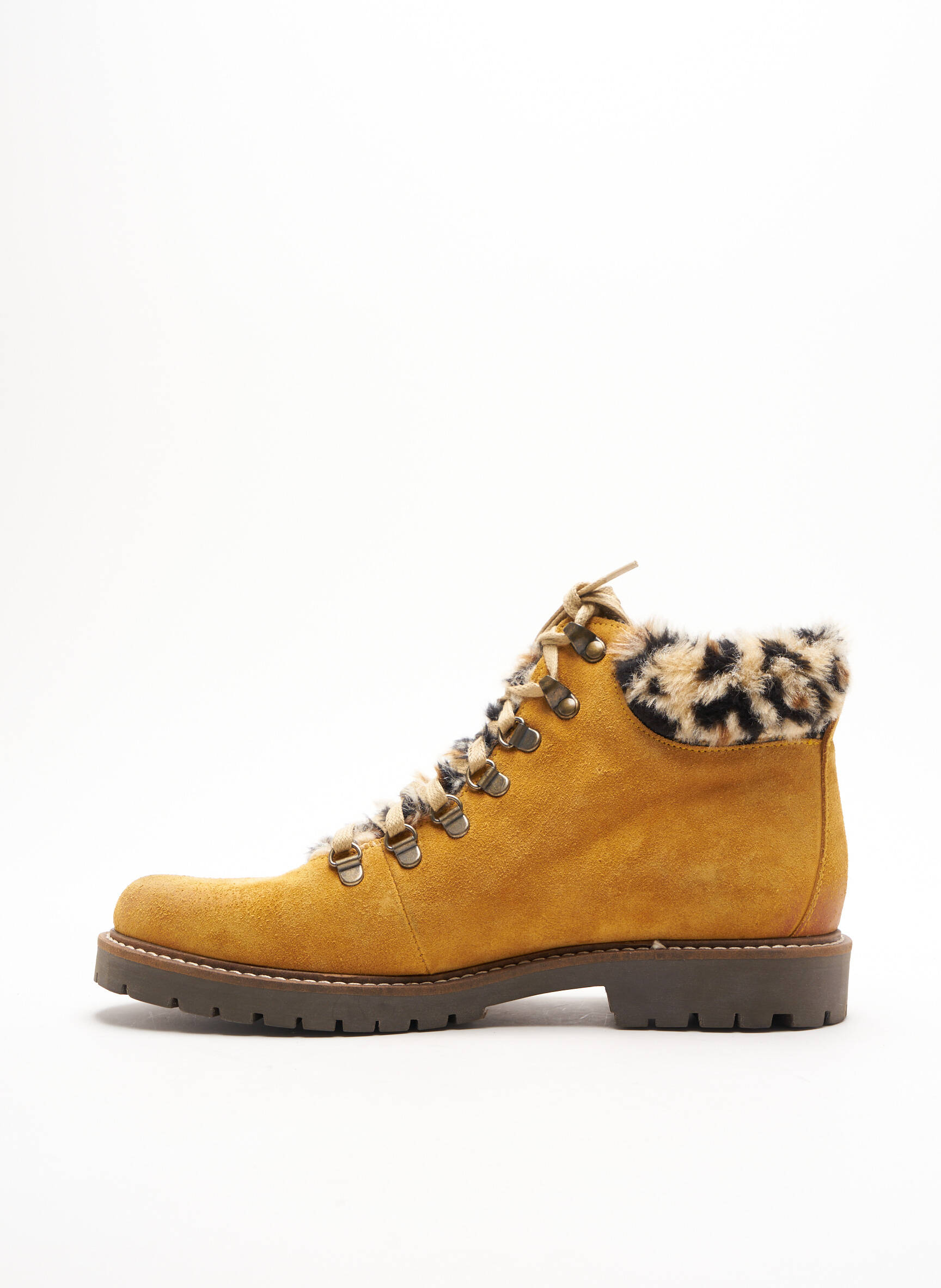 Mkd Bottines Femme couleur jaune