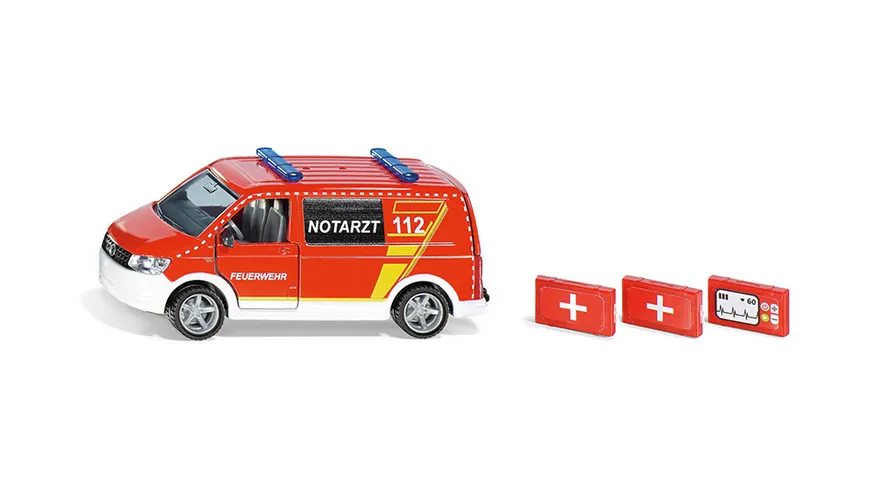 SIKU 2116 Super - VW T6 Notarztwagen 1:50