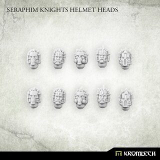 Seraphim Knights Helmet Heads (10)