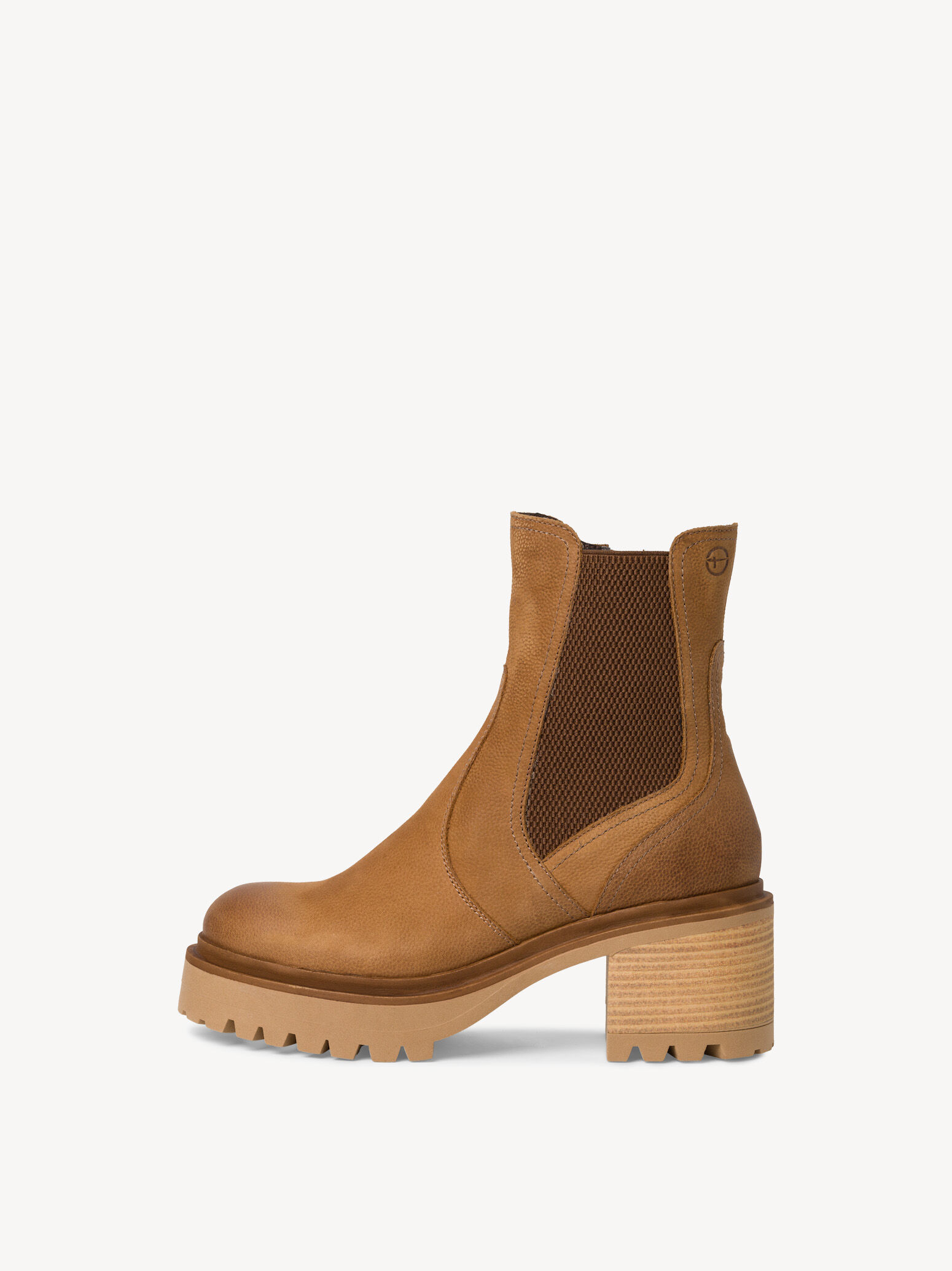 Bottine en cuir - marron doublure chaude