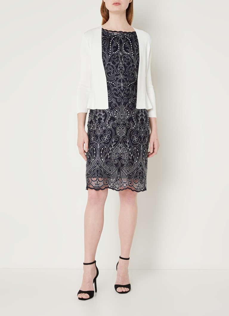 Jachetă evazată Phase Eight Salma Ivory 08