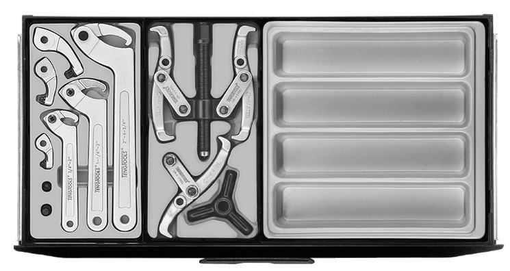 Teng Tools 122390125 MEGA MASTER set alata TCMM1011NBK kolica za alat 1226 dijelova 'Crno izdanje'