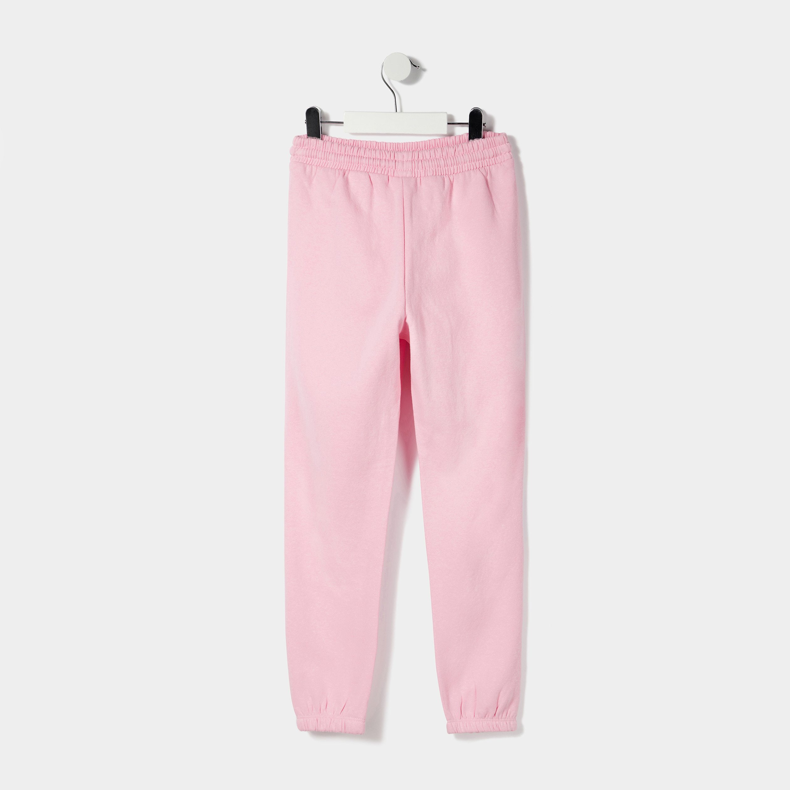 Pantalon de jogging bas élastiqué rose pastel fille | La Halle