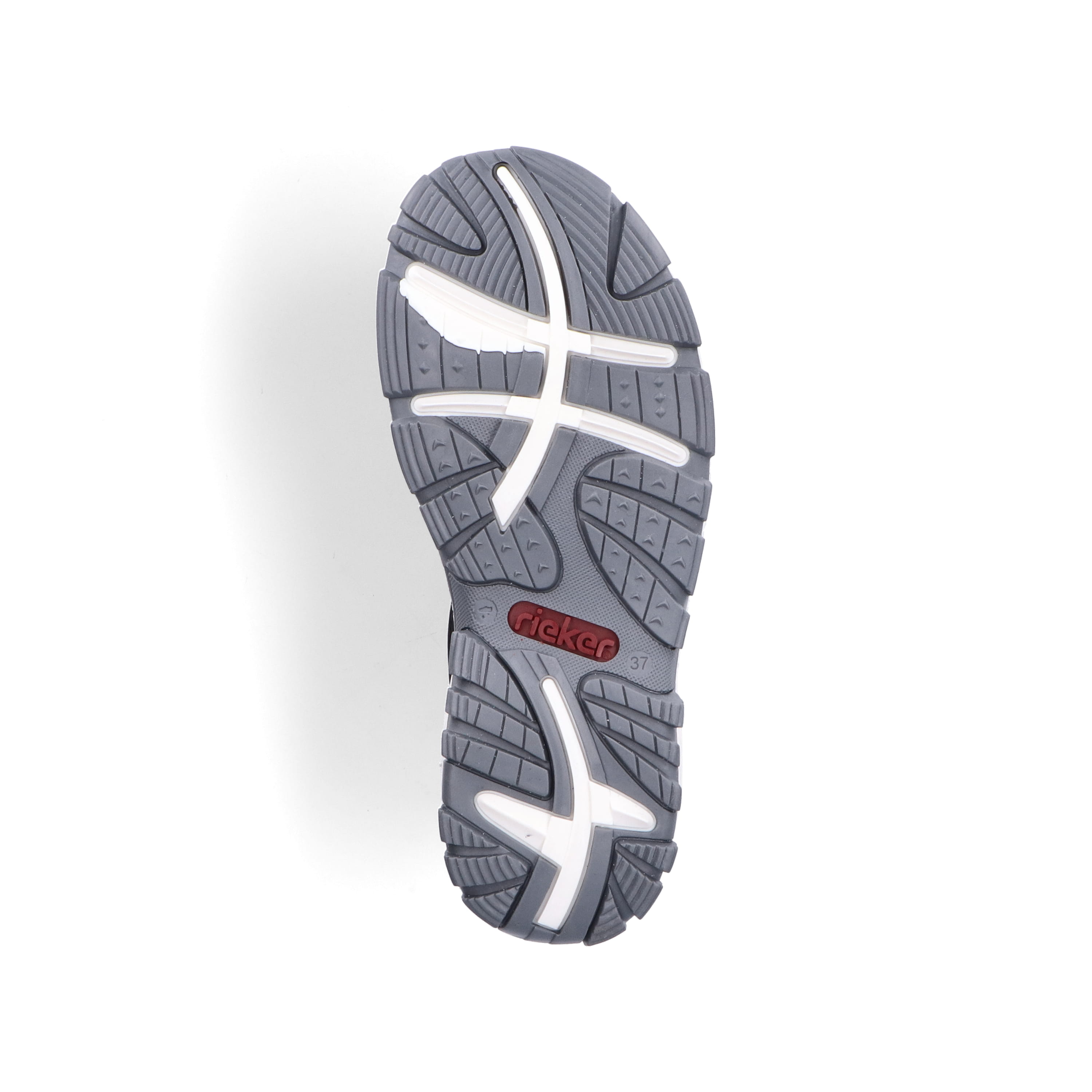 Rieker Damen Trekkingsandalen tiefschwarz