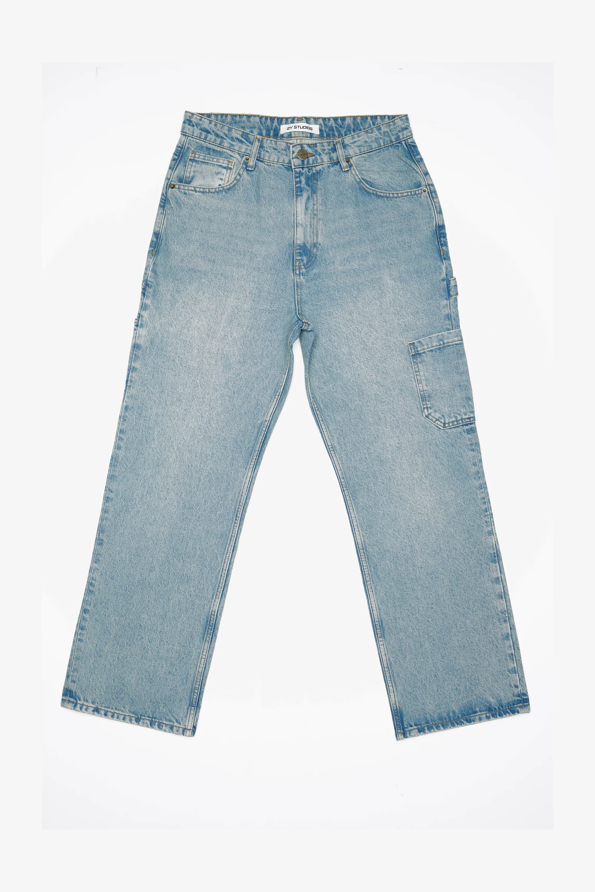 2Y Studios ELADAN WORKER BAGGY - Vaqueros holgados
