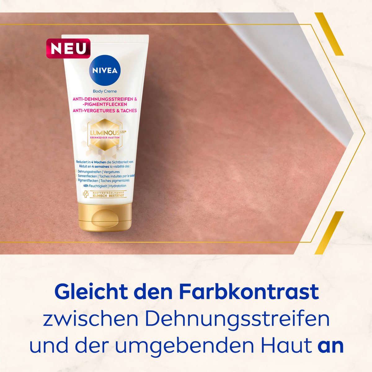 Bodycreme Luminous Anti-Dehnungsstreifen, 200 ml