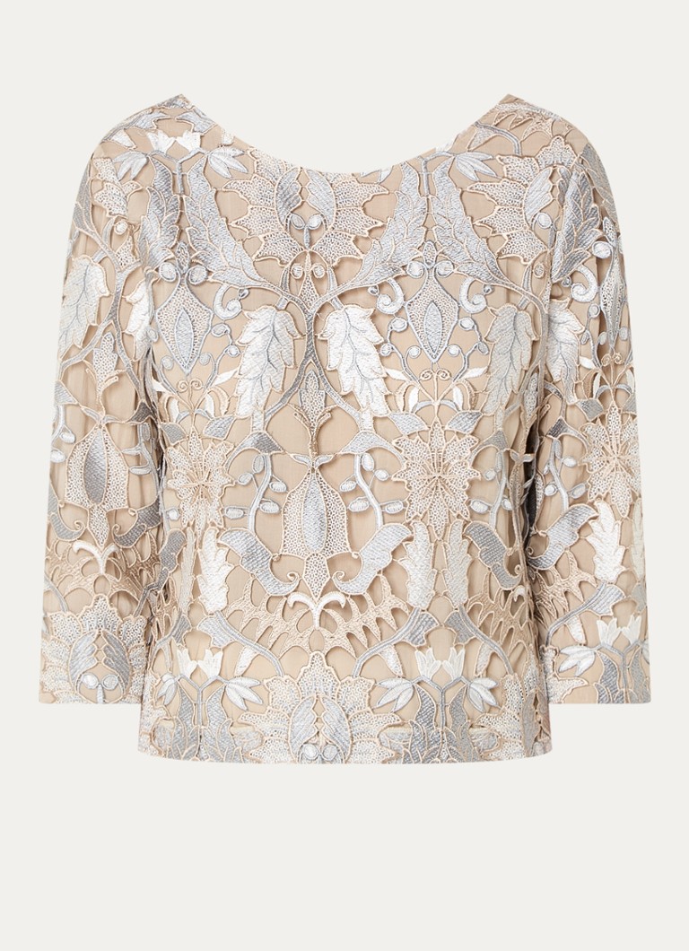 Bruuns Bazaar Bignara Top cu Broderie