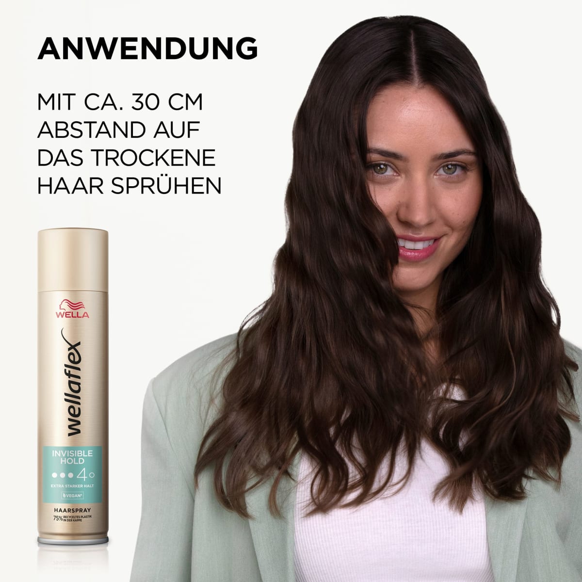 Haarspray Invisible Hold, Extra starker Halt, 250 ml
