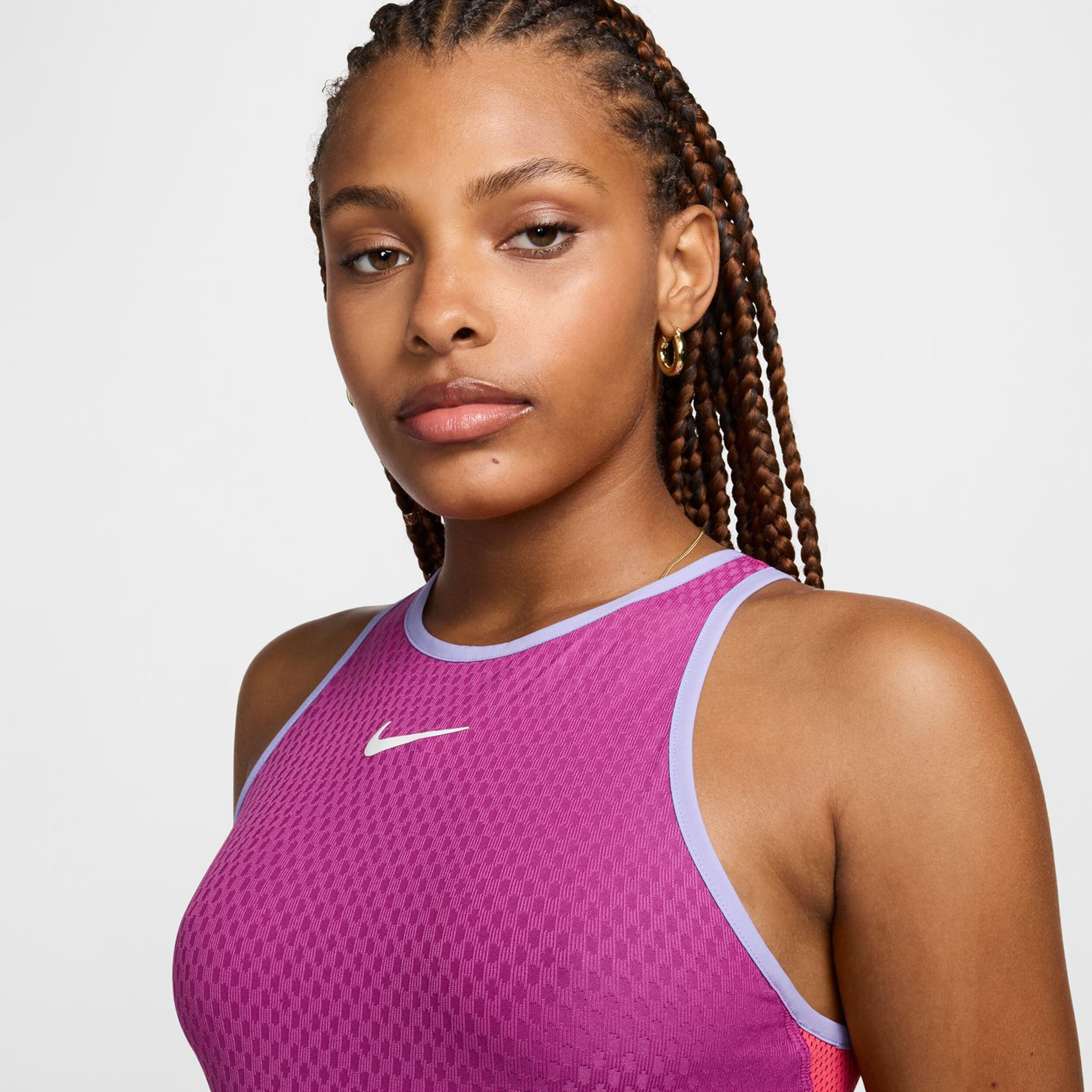 Dri-Fit Court Slam Kleid Damen - Lila