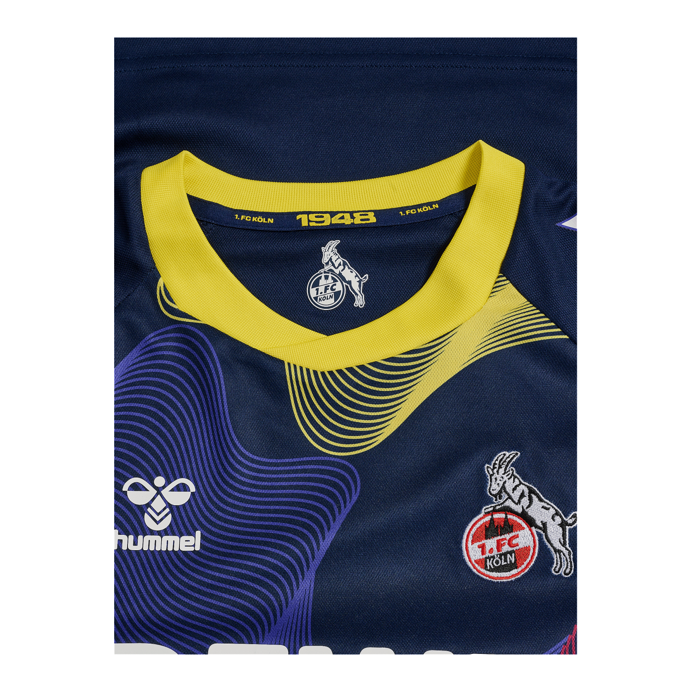 Hummel 1. FC Köln TW-Trikot 2024/2025 Kids Blau F7026