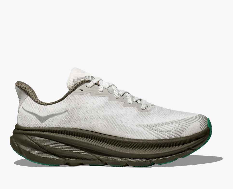 Stealth/Tech Clifton 9 GORE-TEX Harbor Mist / Barley
