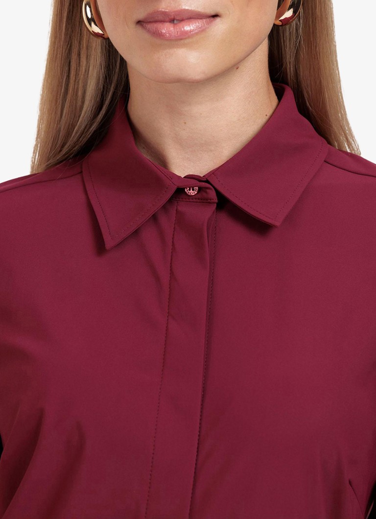 Studio Anneloes Poppy slim fit blouse with collar