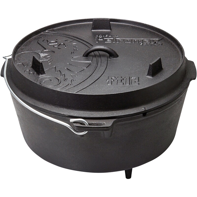 Petromax Dutch Oven Feuertopf mit Standfüßen