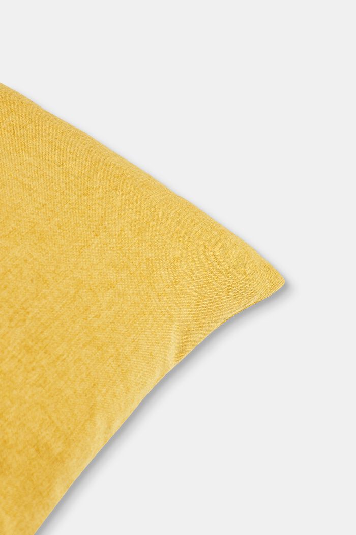 Kissenhülle im Material-Mix mit Micro-Samt